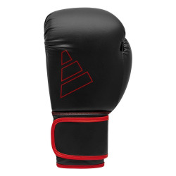 Boxerské rukavice Adidas Hybrid 80 - černo/červené
