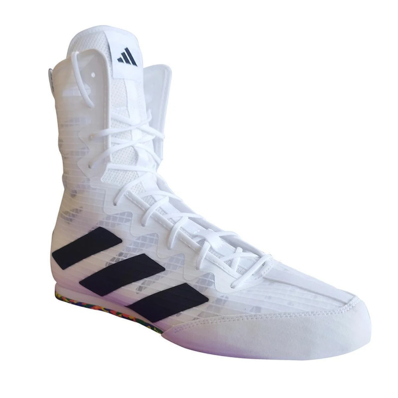 ADIDAS Boxerské boty Box Hog 4 - bílo/černé