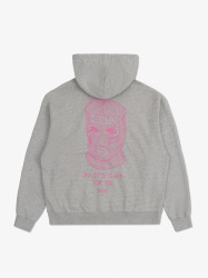 MANTO Pánska mikina BALACLAVA OVERSIZE - šedá