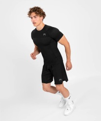 Rashguard VENUM G-Fit Air Kr. rukáv - černý