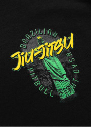 PitBull West Coast Pánské tričko PITBULL BJJ FIGHT DVSN - černé