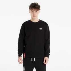 Alpha Industries Pánská mikina Basic Small Logo - černá