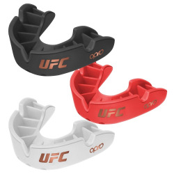 Chránič zubů Opro Bronze UFC senior - bílo/bronzový