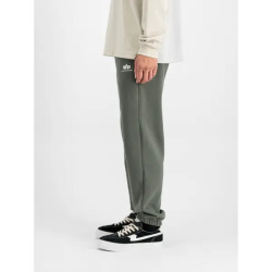 Alpha Industries Pánské tepláky Basic Small Logo - tmavě zelené