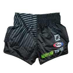 Thai šortky Fairtex BS1924 Racer Black