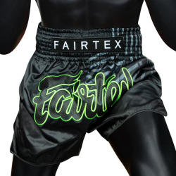 Thai šortky Fairtex BS1924 Racer Black