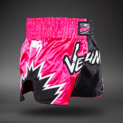 Thai trenýrky Venum Inferno 2.0 - růžovo/černé