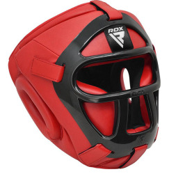 RDX Přilba T1 with Removable Face Cage - červená