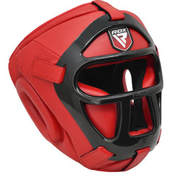 RDX Přilba T1 with Removable Face Cage - červená