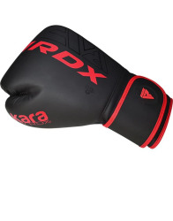 RDX Dětské Boxerské rukavice F6 Kara - černo/červené