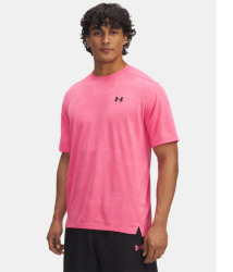 Pánské funkční triko Under Armour UA Tech™ Vent Jacquard - růžové