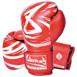 8 WEAPONS Boxerské rukavice Strike - červené