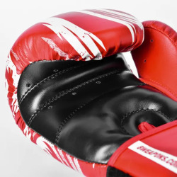 8 WEAPONS Boxerské rukavice Strike - červené