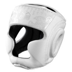 Přilba PHANTOM muay thai - bílé
