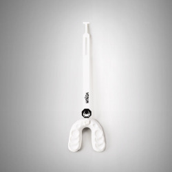 Chránič zubů VENUM CHALLENGER Strap/Straples - bílo/černé