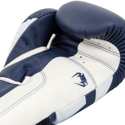 Boxerské rukavice VENUM ELITE - bílo/modré