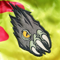 8 WEAPONS Muay Thai trenýrky Jurassic - neon