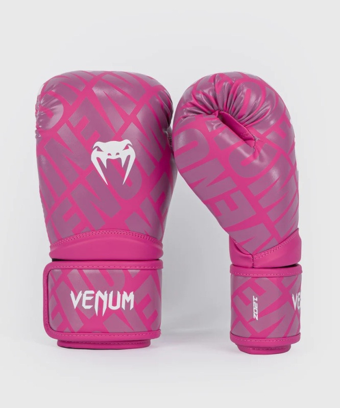 Boxerské rukavice Venum Contender 1.5 XT - růžové