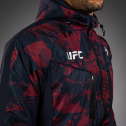 Pánská Mikina UFC Fusion by Venum Authentic Fight Night Men’s Walkout - černo/červená