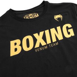 Pánské tričko VENUM BOXING VT - černo/žluté