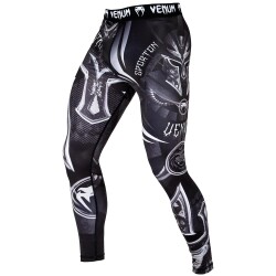Pánské legíny Venum GLADIATOR 3.0 - černo/bílé