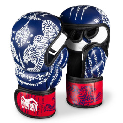 PHANTOM Sparring rukavice muay thai - modré