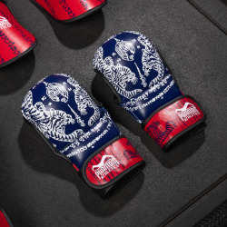 PHANTOM Sparring rukavice muay thai - modré