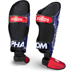 PHANTOM Chrániče holení muay thai - modrý