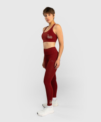 Dámské legíny VENUM Serpenti - Burgundy/Ivory