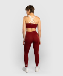 Dámské legíny VENUM Serpenti - Burgundy/Ivory