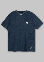 PitBull West Coast Funkční Triko Casual Sport Small Logo  - modré