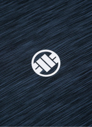 PitBull West Coast Funkční Triko Casual Sport Small Logo  - modré