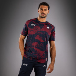 Funkční triko VENUM UFC Zenith by Venum Authentic Fight Week Performance - červeno/černé