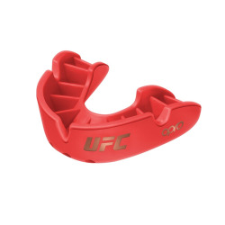 Chránič zubů Opro Bronze UFC senior - červeno/bronzový