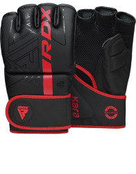 RDX MMA Rukavice F6 KARA - černo/červené