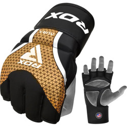 RDX MMA Rukavice Aura Plus T-17 - černo/zlaté
