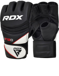 RDX MMA Rukavice F12  Grappling  - černé