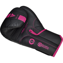 RDX Dětské Boxerské rukavice F6 Kara - černo/růžové