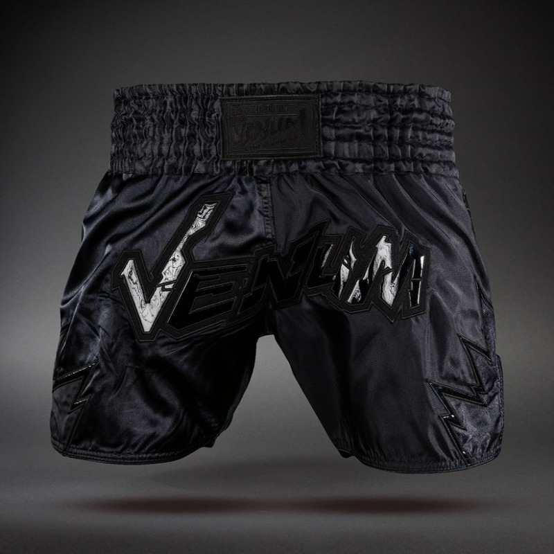 Thai trenýrky Venum Inferno 2.0 - černo/šedé