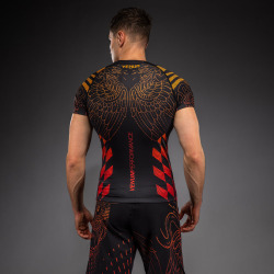 Rashguard VENUM Quetzal Fury Kr. rukáv - černý