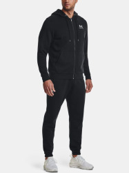 Pánská mikina UNDER ARMOUR UA Essential Fleece FZ - černá