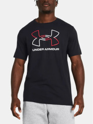 Pánské triko Under Armour FOUNDATION UPDATE SS - černé