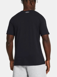 Pánské triko Under Armour FOUNDATION UPDATE SS - černé