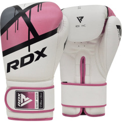 RDX Dětské Boxerské rukavice F7 Ego - bílo/růžové