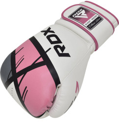 RDX Dětské Boxerské rukavice F7 Ego - bílo/růžové