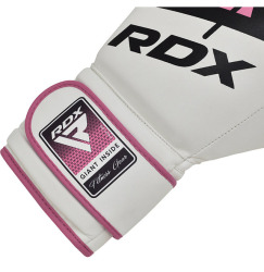RDX Dětské Boxerské rukavice F7 Ego - bílo/růžové