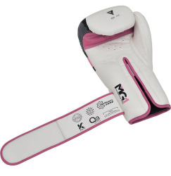 RDX Dětské Boxerské rukavice F7 Ego - bílo/růžové