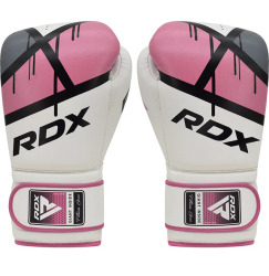 RDX Dětské Boxerské rukavice F7 Ego - bílo/růžové