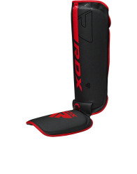 RDX Chrániče holení F6 KARA MMA - černo/červené