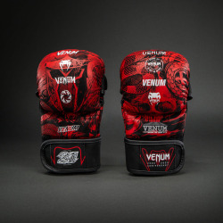 MMA Sparring rukavice VENUM 20th Anniversary - černo/červené